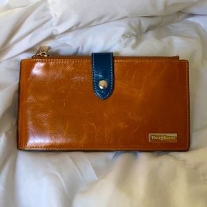 Handmade Borgasets leather wallet